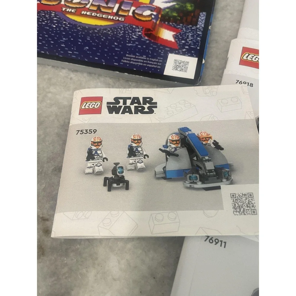 LEGO Instruction Manual Lot Harry Potter Star Wars Speed Champions Technic